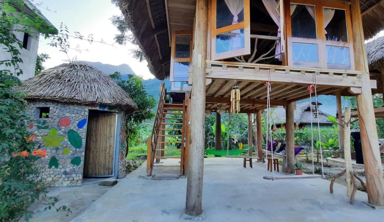 Xôi Farmstay - Eco Homestay Lục Yên Yên Bái Exterior foto